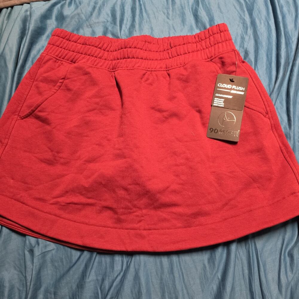 90 Degree by Reflex Cloud Plush Zuri Skort Small